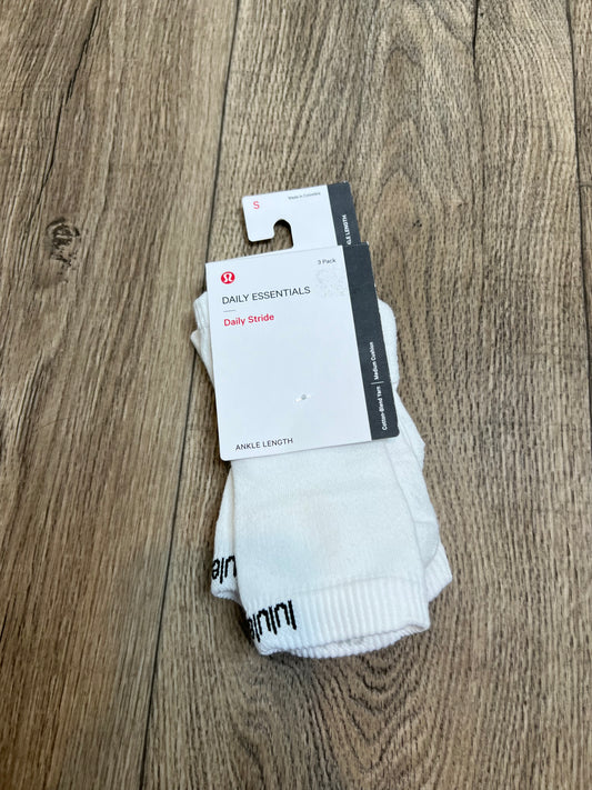 Daily stride low ankle socks 3 pack *SIZE M