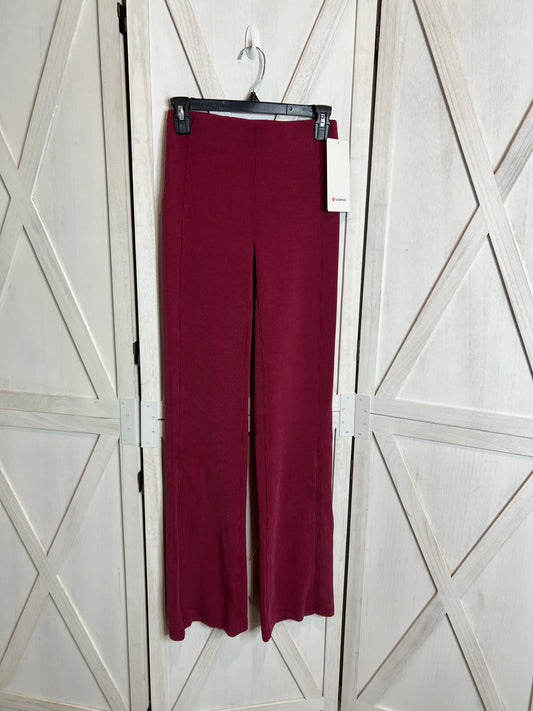 brushed softstreme rib zip flare 32.5” *SIZE 4