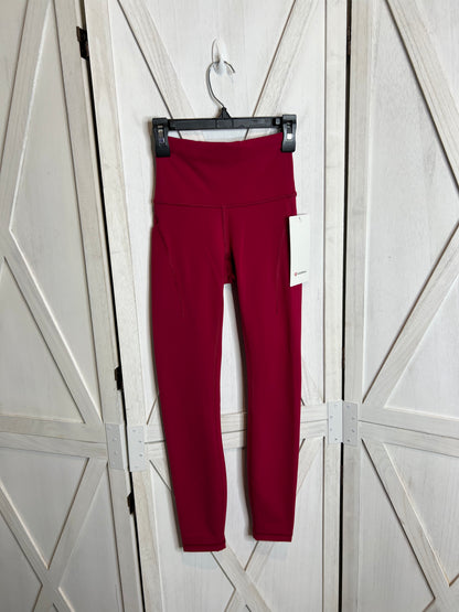 Wunder train HR tight 25” *pockets *SIZE 2