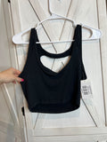 LA Front Cut-Out Crop Tank * SIZE 6