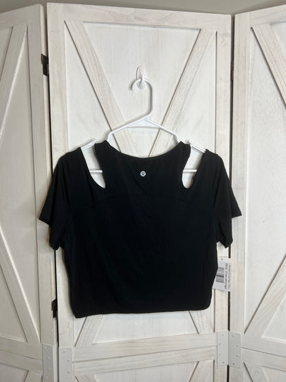 Shoulder Cut-Out Yoga T-Shirt* size 12