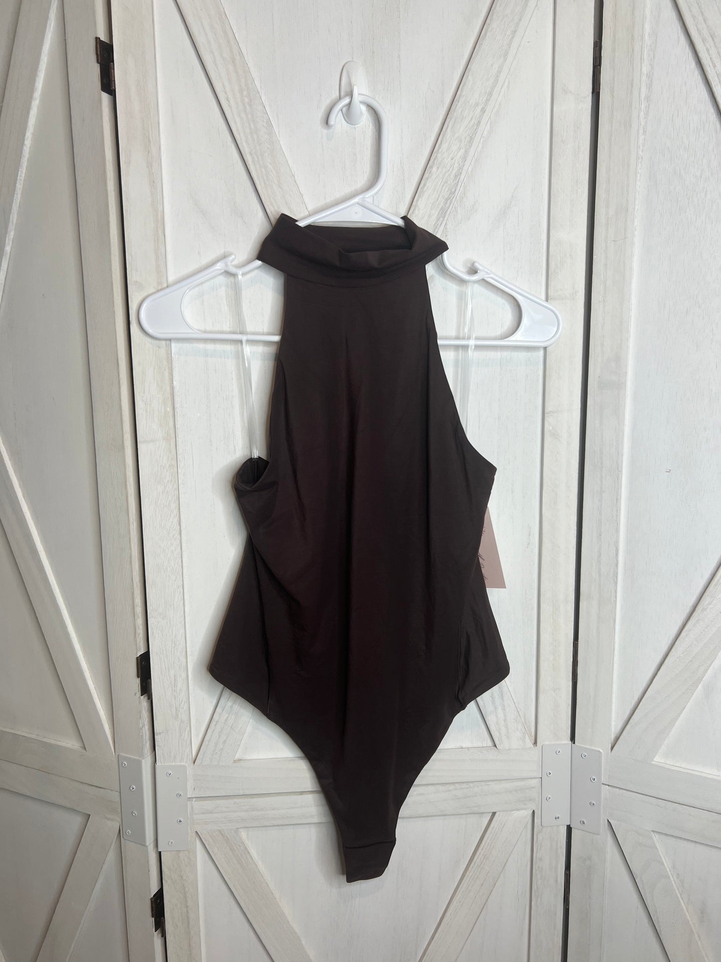 Nulu Mockneck Sleeveless Bodysuit *SIZE M