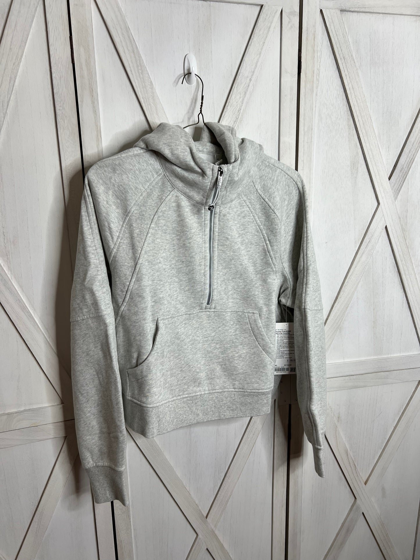 Scuba oversized half zip