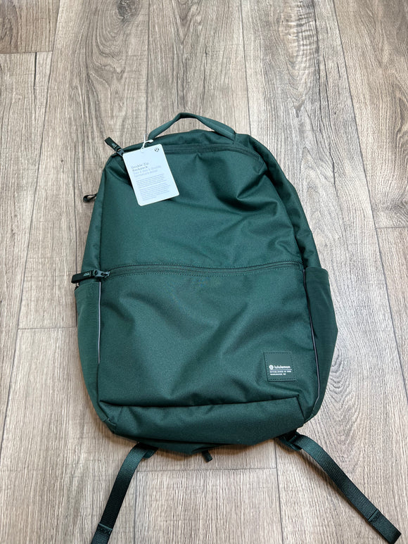 Double zip backpack