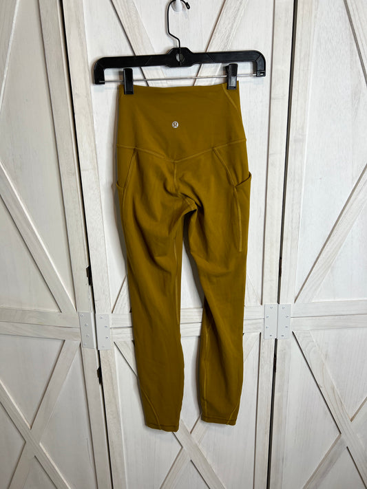 Align Pant Pockets 25" (see stitching) *SIZE 2