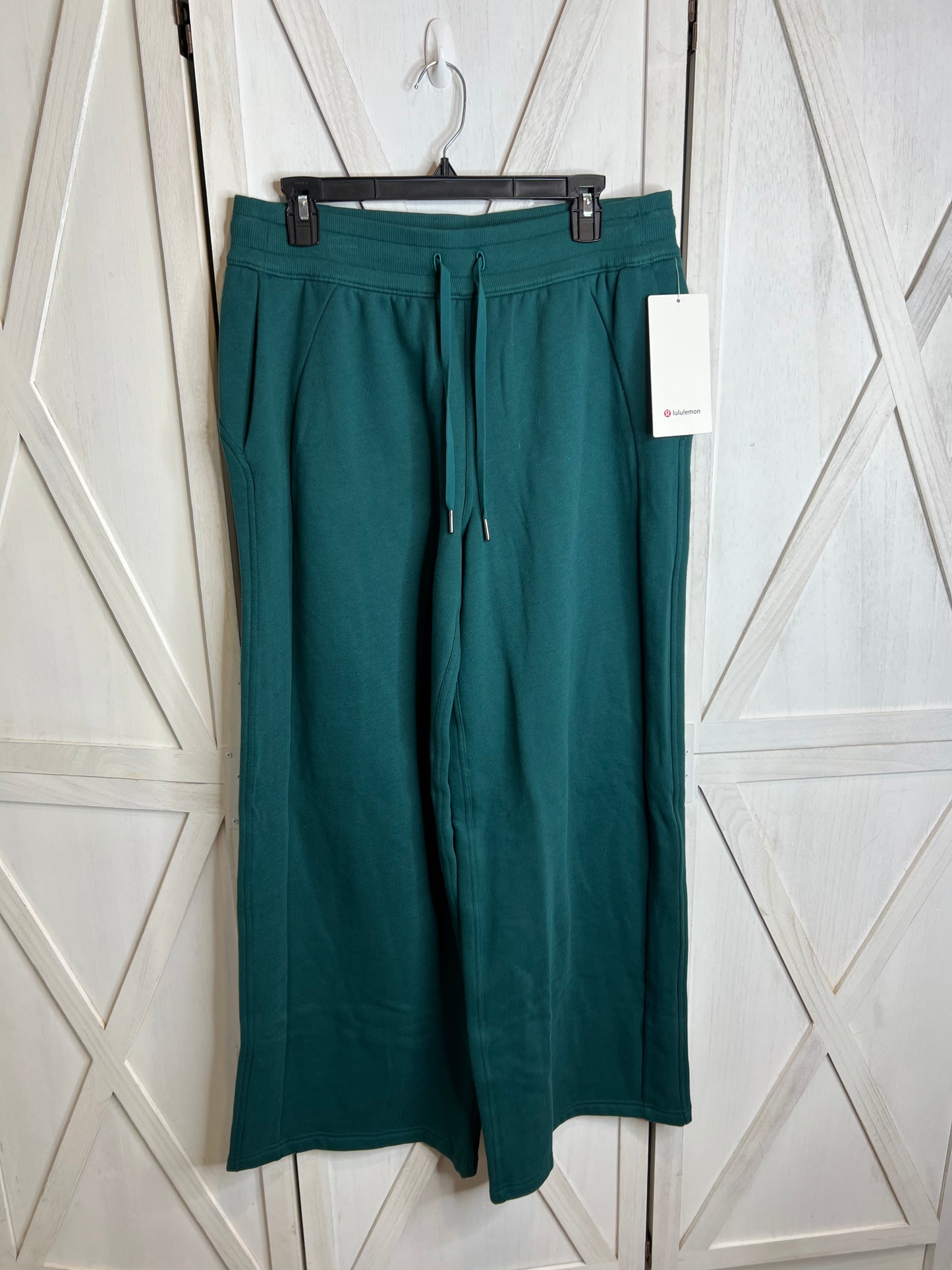 scuba mid rise wide leg pant *regular *SIZE L