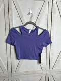 Shoulder Cut-Out Yoga T-Shirt