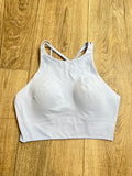 like a cloud high neck long line bra