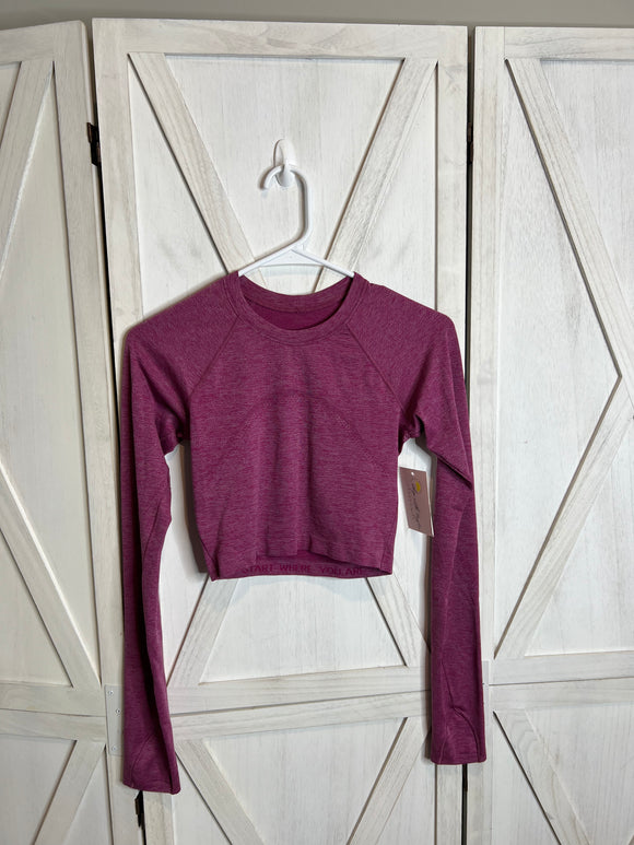 Swiftly Cropped Long Sleeve