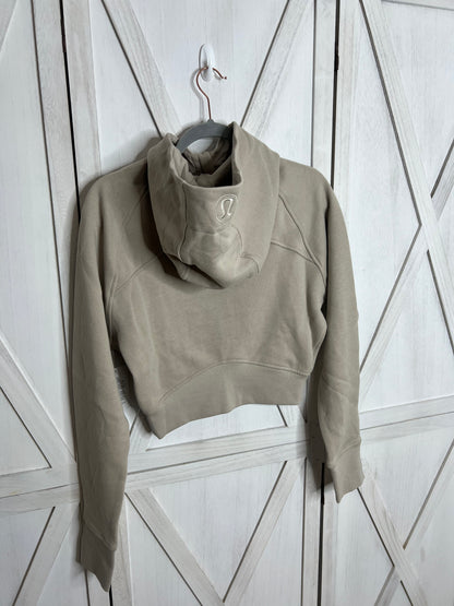 Scuba Full-Zip Cropped Hoodie* SIZE 4