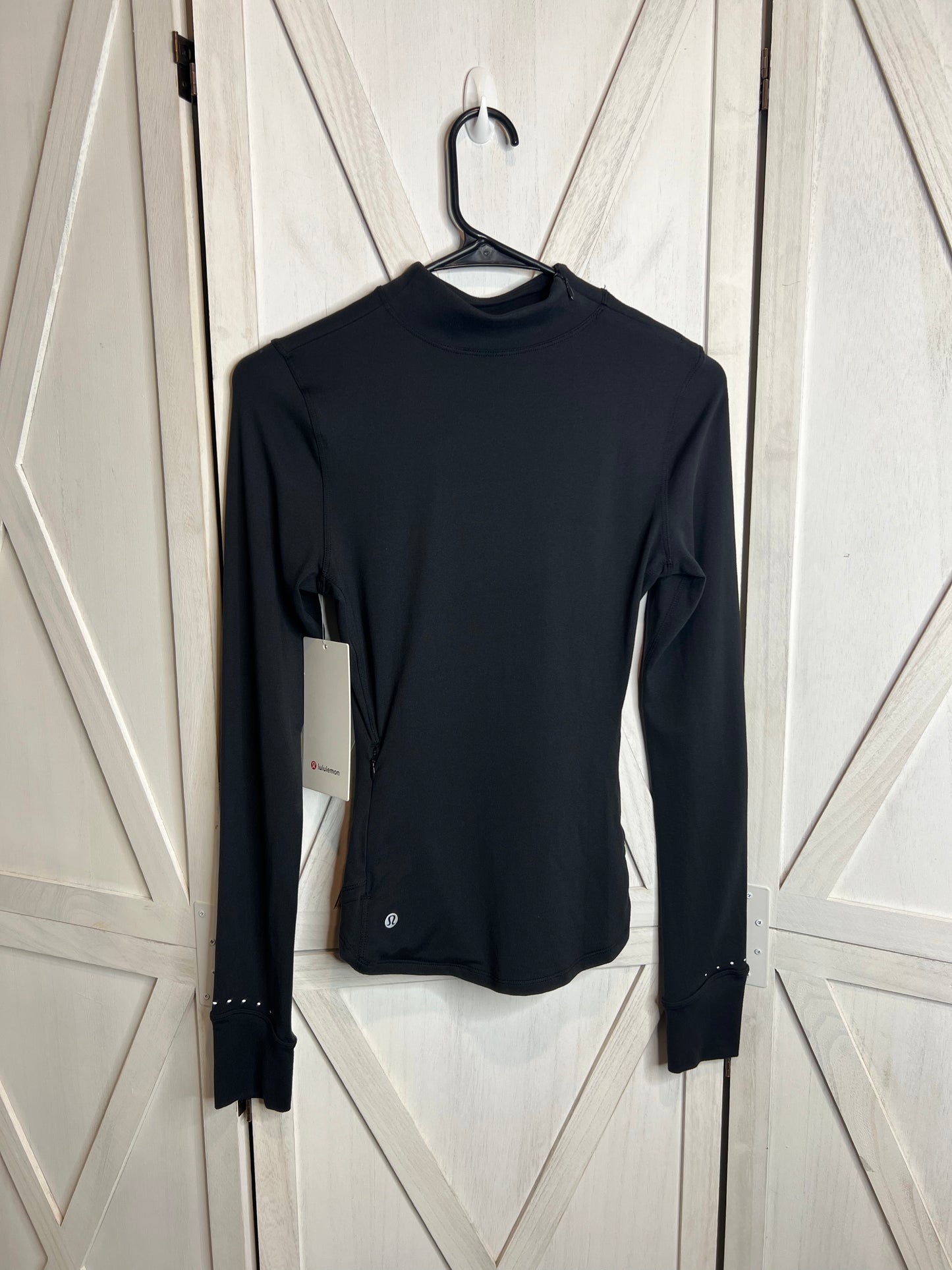 Rulu running long sleeve mock neck *SIZE 2