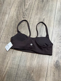 wunder train strappy racer bra