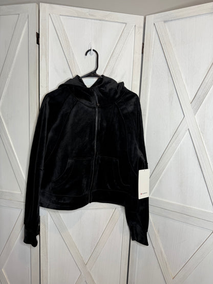 Scuba oversized full zip *velvet * SIZE M/L
