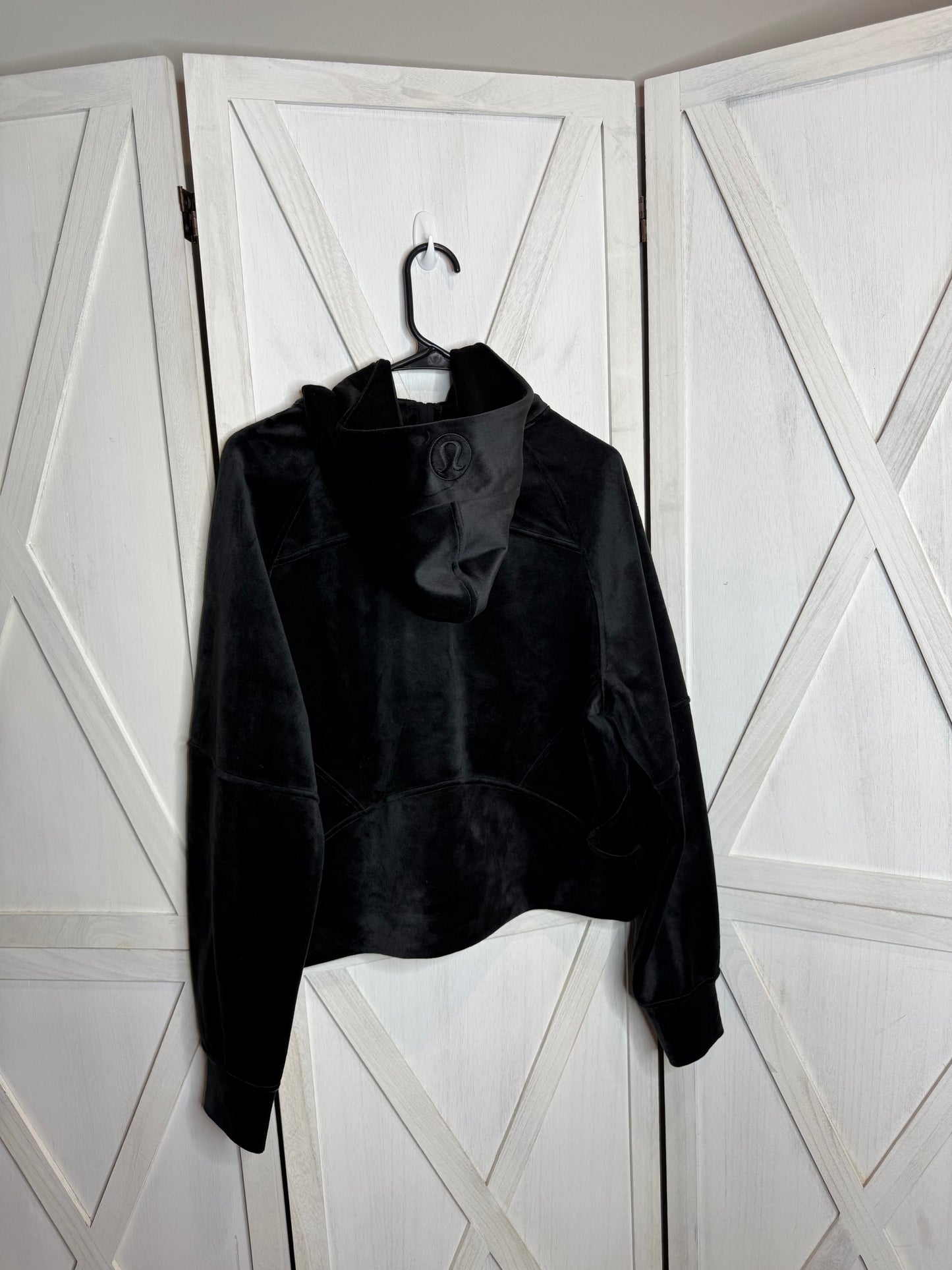 Scuba oversized full zip *velvet * SIZE M/L