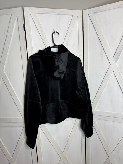 Scuba oversized full zip *velvet * SIZE M/L