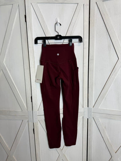 Align HR pant 25” pockets *SIZE 2