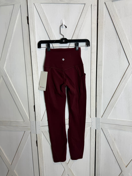 Align HR pant 25” pockets *SIZE 2