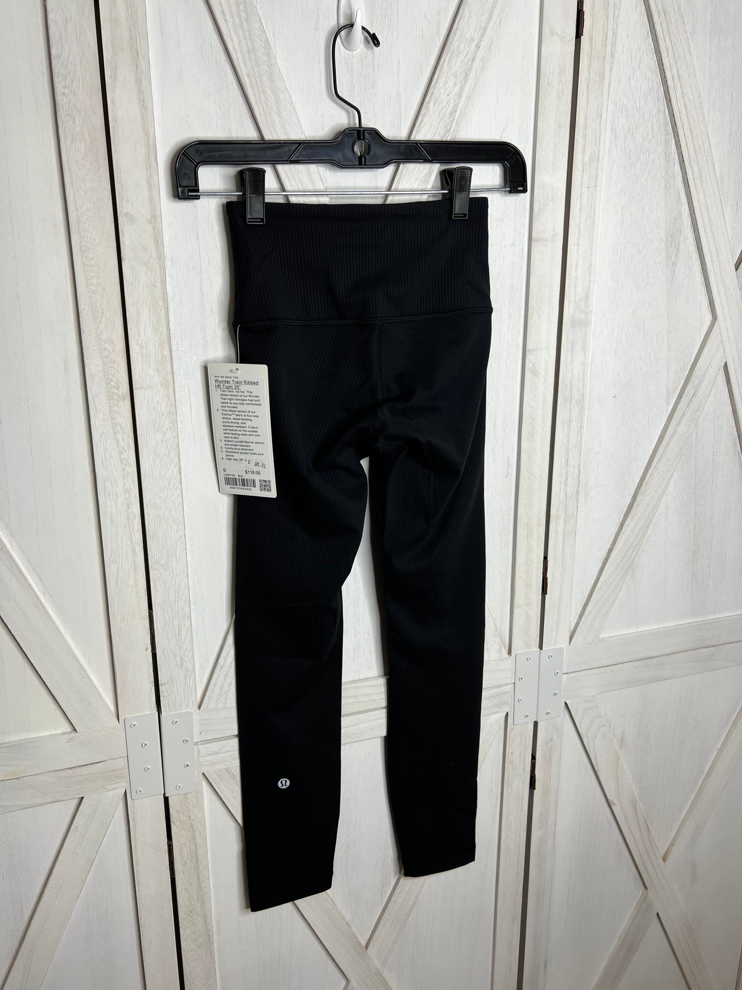 Wunder Train Ribbed HR Tight 25"*NEW