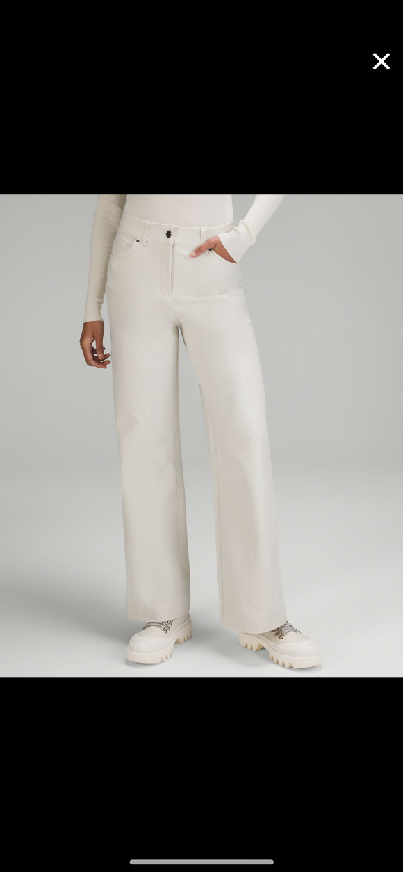 City Sleek 5 Pocket High-Rise Wide-Leg Pant