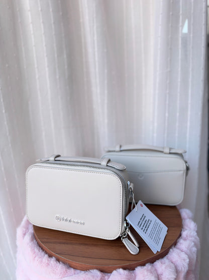 Leather Alternative Camera Crossbody