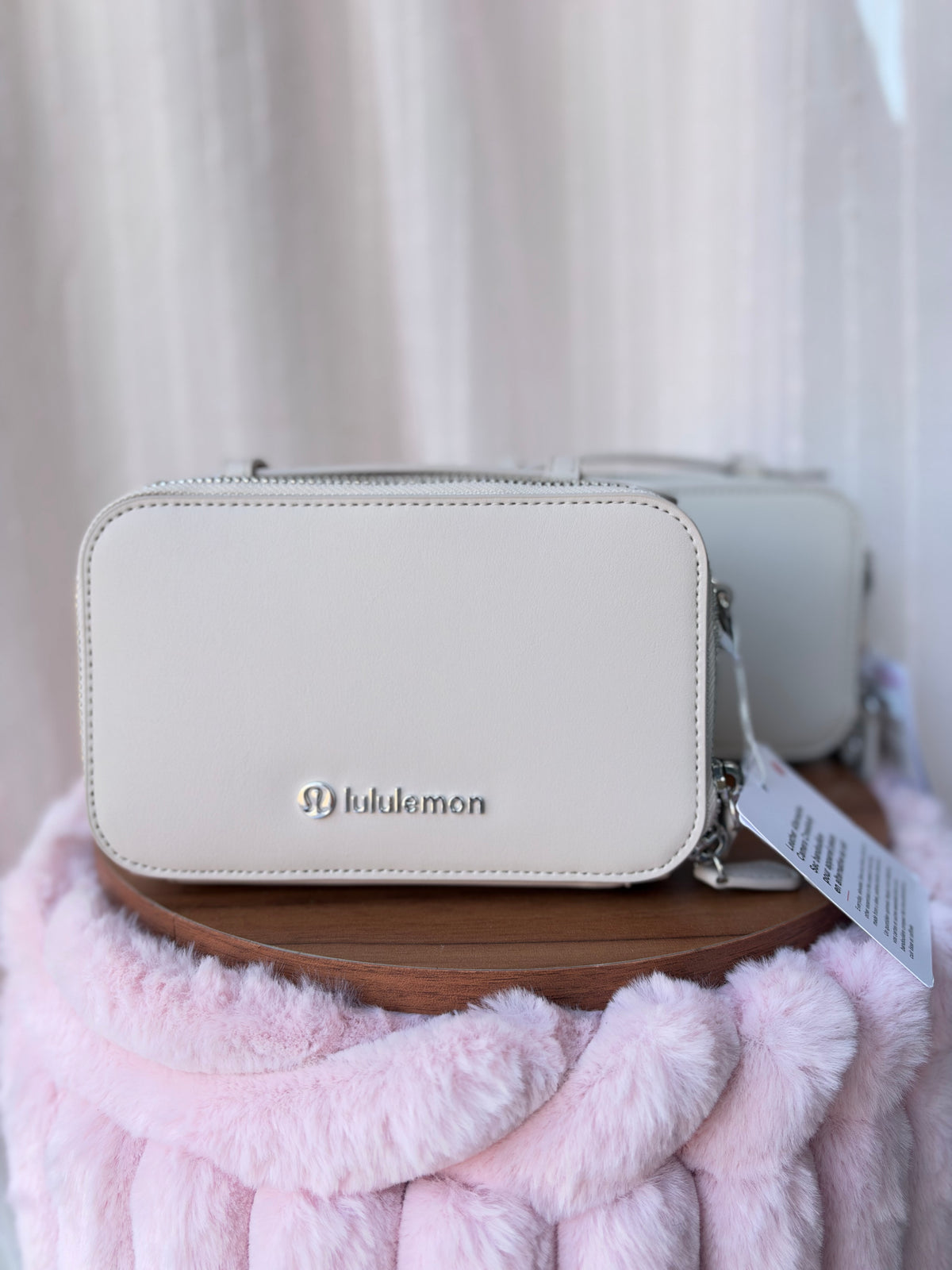 Leather Alternative Camera Crossbody
