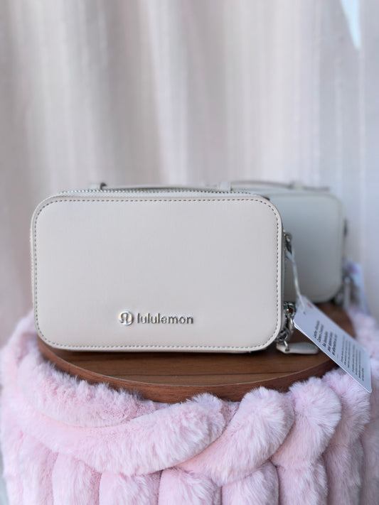 Leather Alternative Camera Crossbody