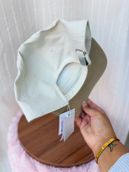 Structured Classic Ball Cap *Script *Size S/M